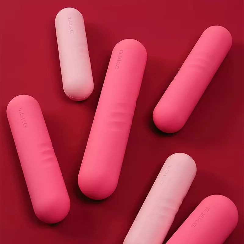 Silicone Grip-pattern design Dumbbells